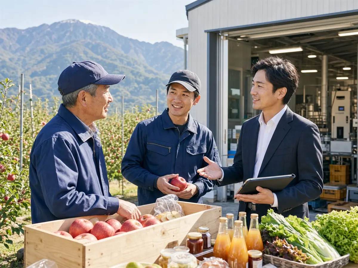 長野県の農業・食品加工会社の承継相談